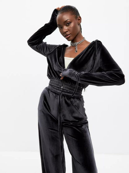 Levoire | Élégante tenue de sport décontractée pour femmes noir