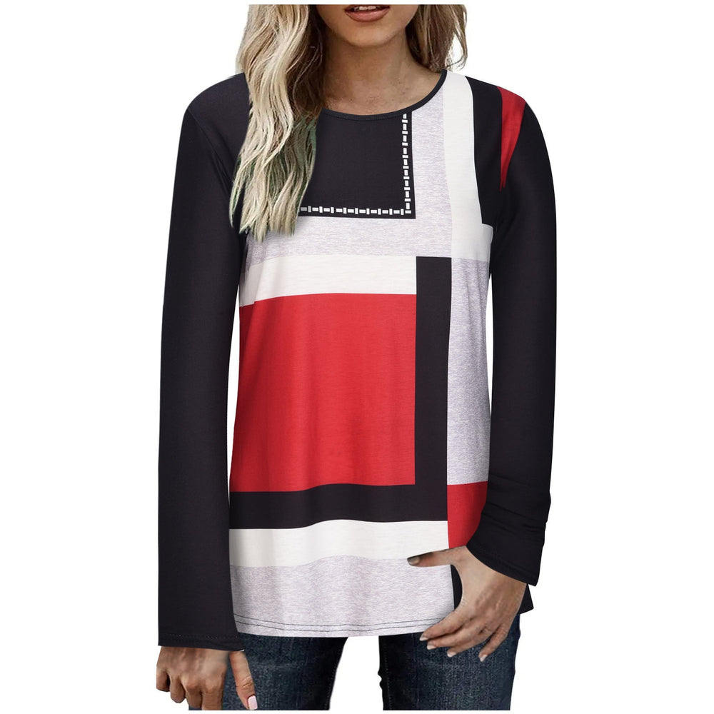 Levoire | Mode à imprimé élégant T-shirt à manches longues