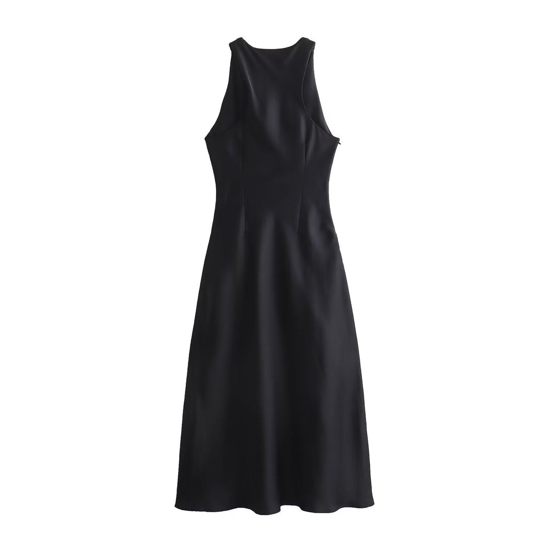 Levoire | Élégant Printemps longue robe noir