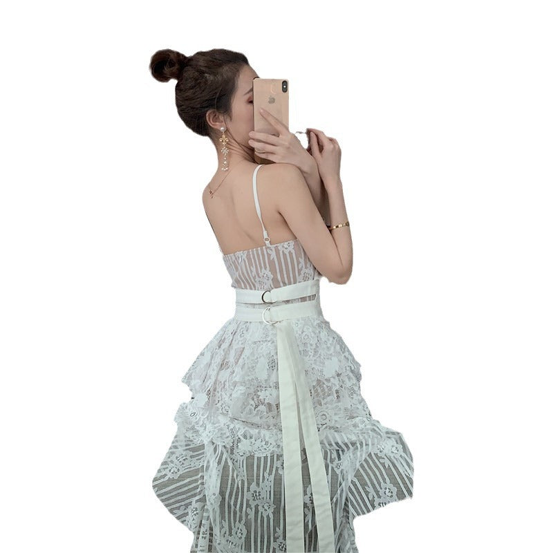 Levoire | Charmante Robe d'Été Sans Bretelles à Deux Pièces