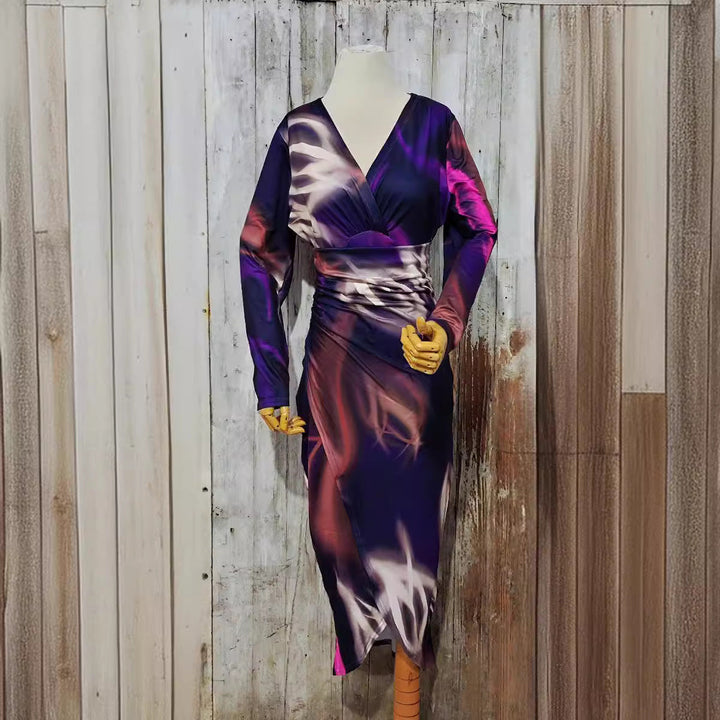 Levoire | Robe Bodycon Slim Fit Manches Longues Robe Bodycon