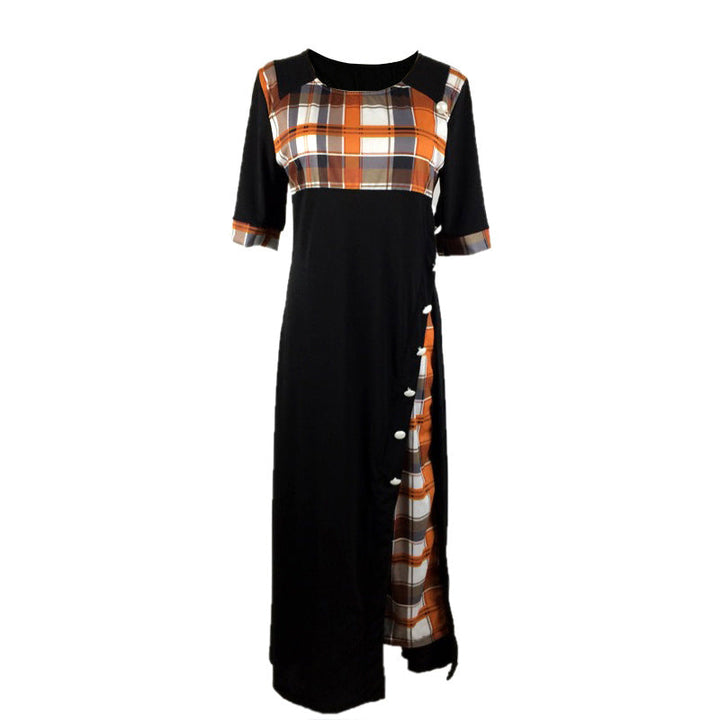 Levoire | Élégante robe longue fluide irrégulière