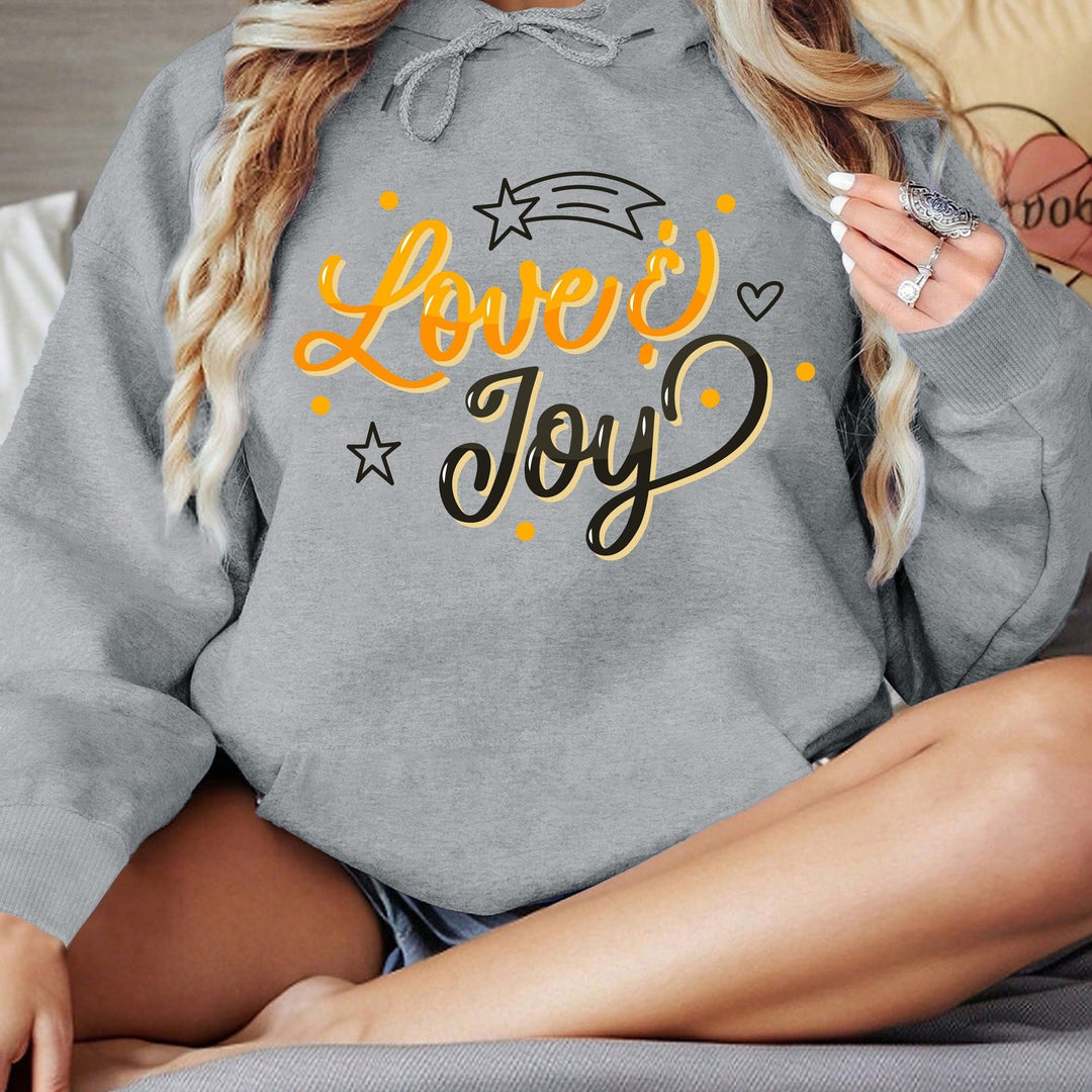 Sweat à capuche pour femme avec un design inspirant Love & Joy Levoire