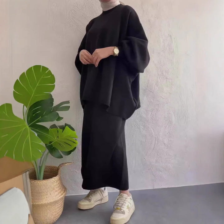 Robe maxi décontractée pour femme avec coupe oversized et détails élégants Levoire