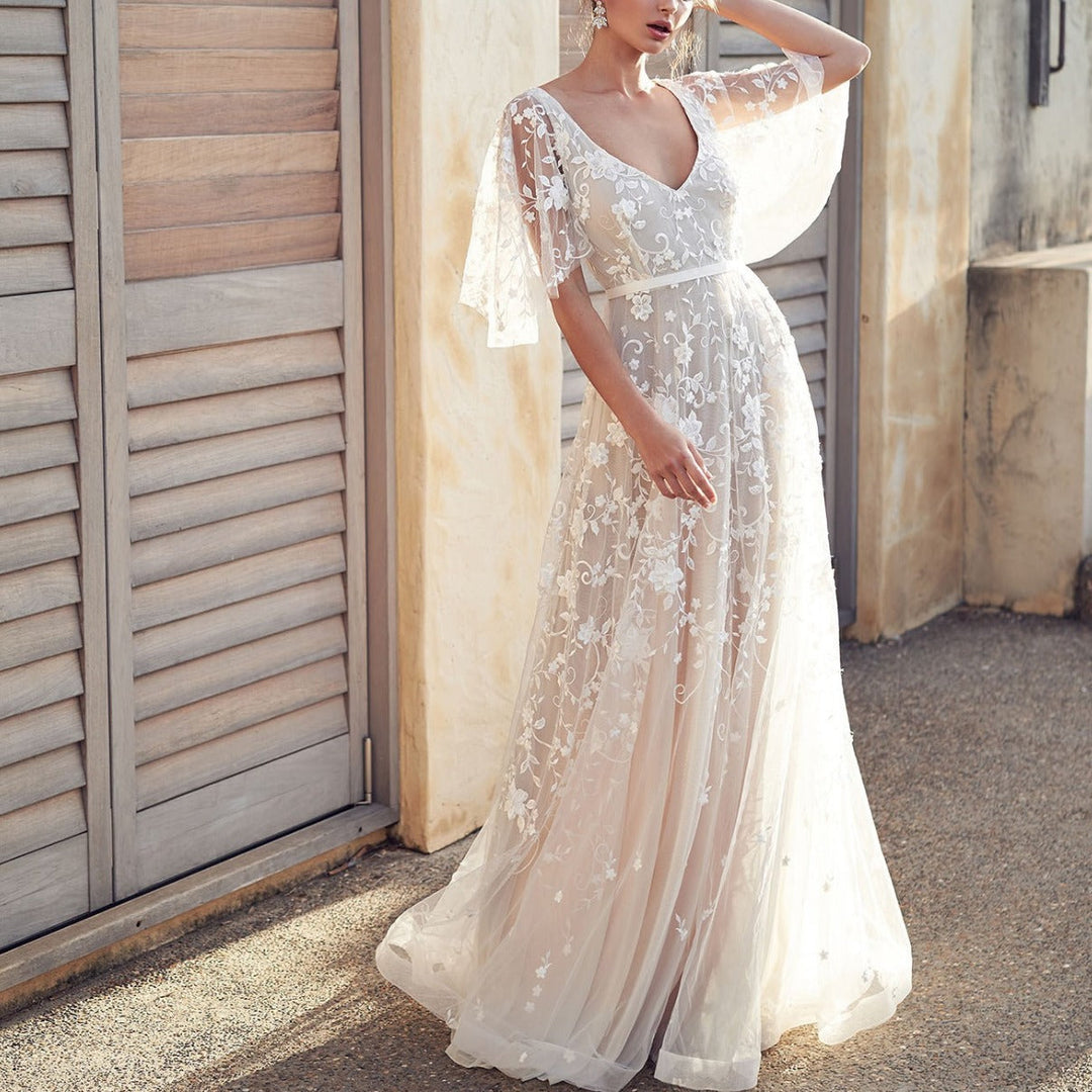 Levoire | Robe élégante à dos nu