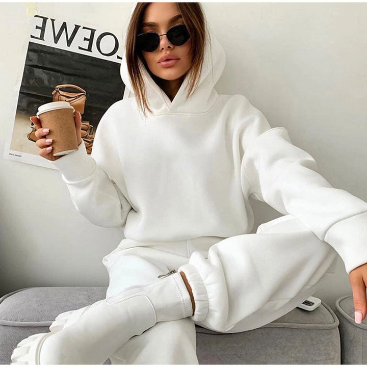 Levoire | Sweat-shirt décontracté à capuche, série à deux pièces