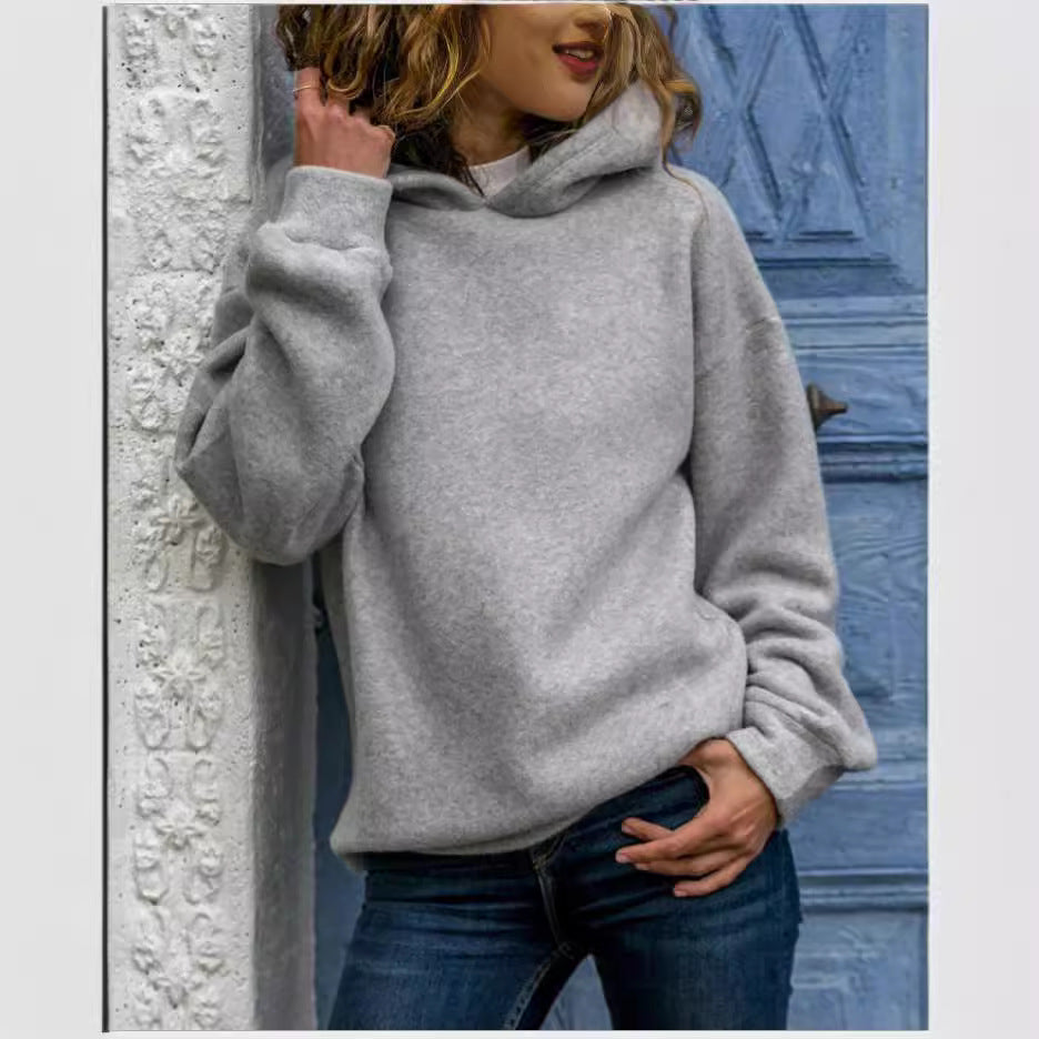 Sweat à capuche pour femmes en coton doux et respirant Levoire
