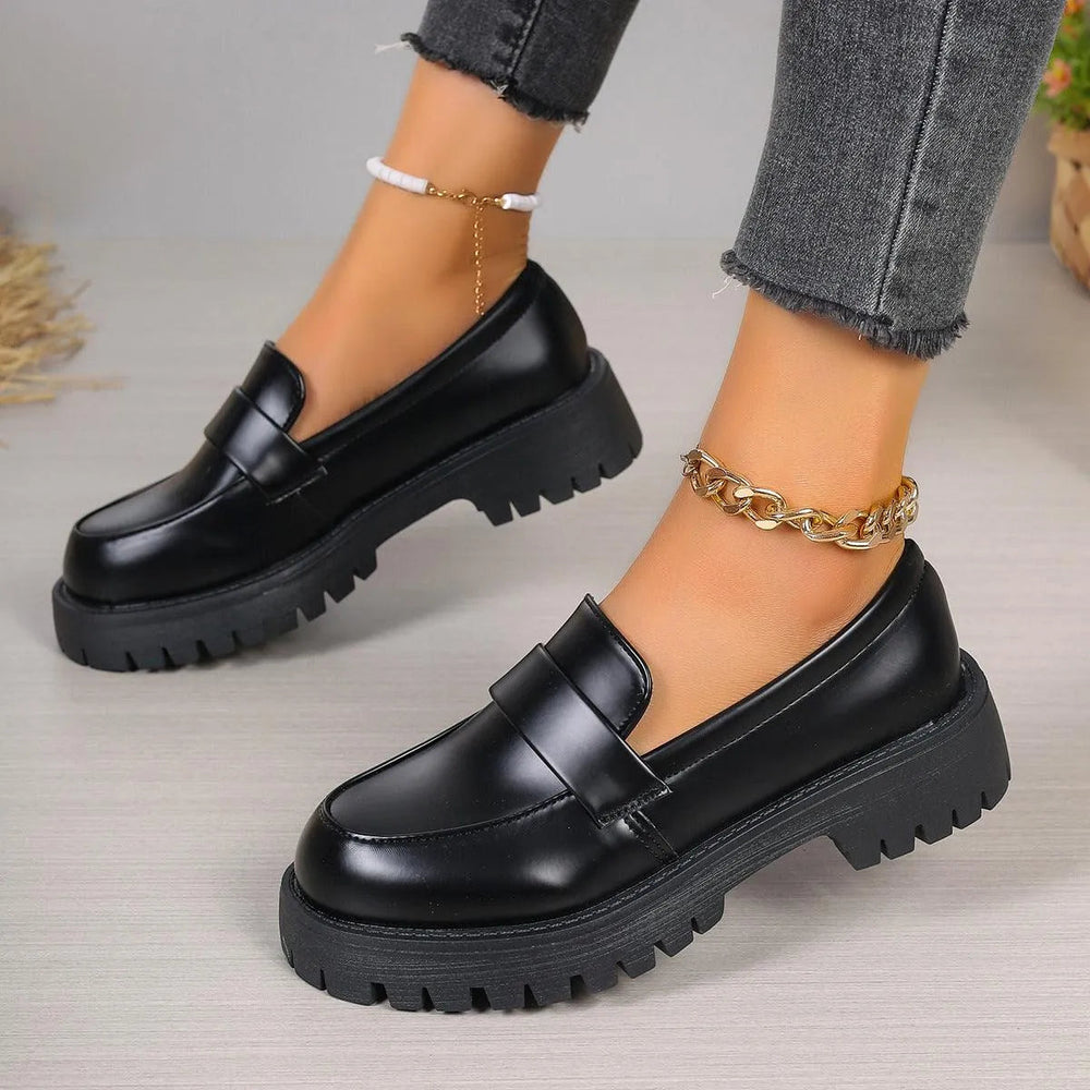 Levoire | Bottes noires en daim avec plateforme