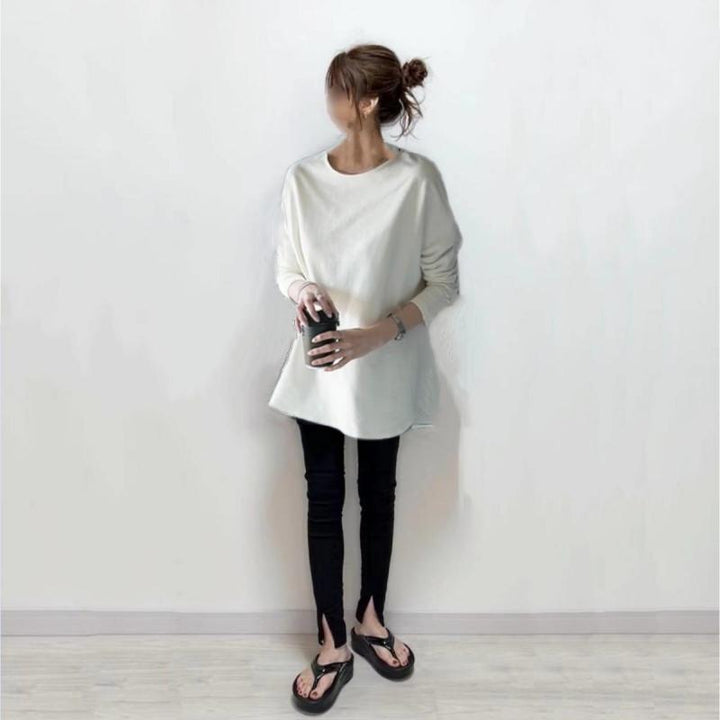 Sweat-shirt Femme Surdimensionné en Coupe Décontractée Levoire