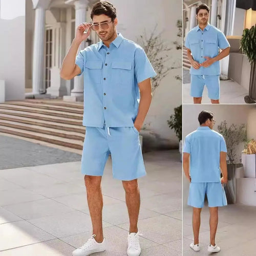 Levoire | Chemise et shorts à cordon pour hommes