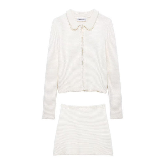 Levoire | Helmien-set Helmilla décoré gilet-jupe