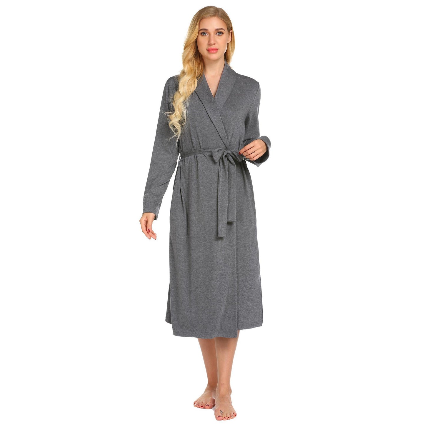 Levoire | Fleece-Dress Automne Hiver Manche Longue Poche Robe