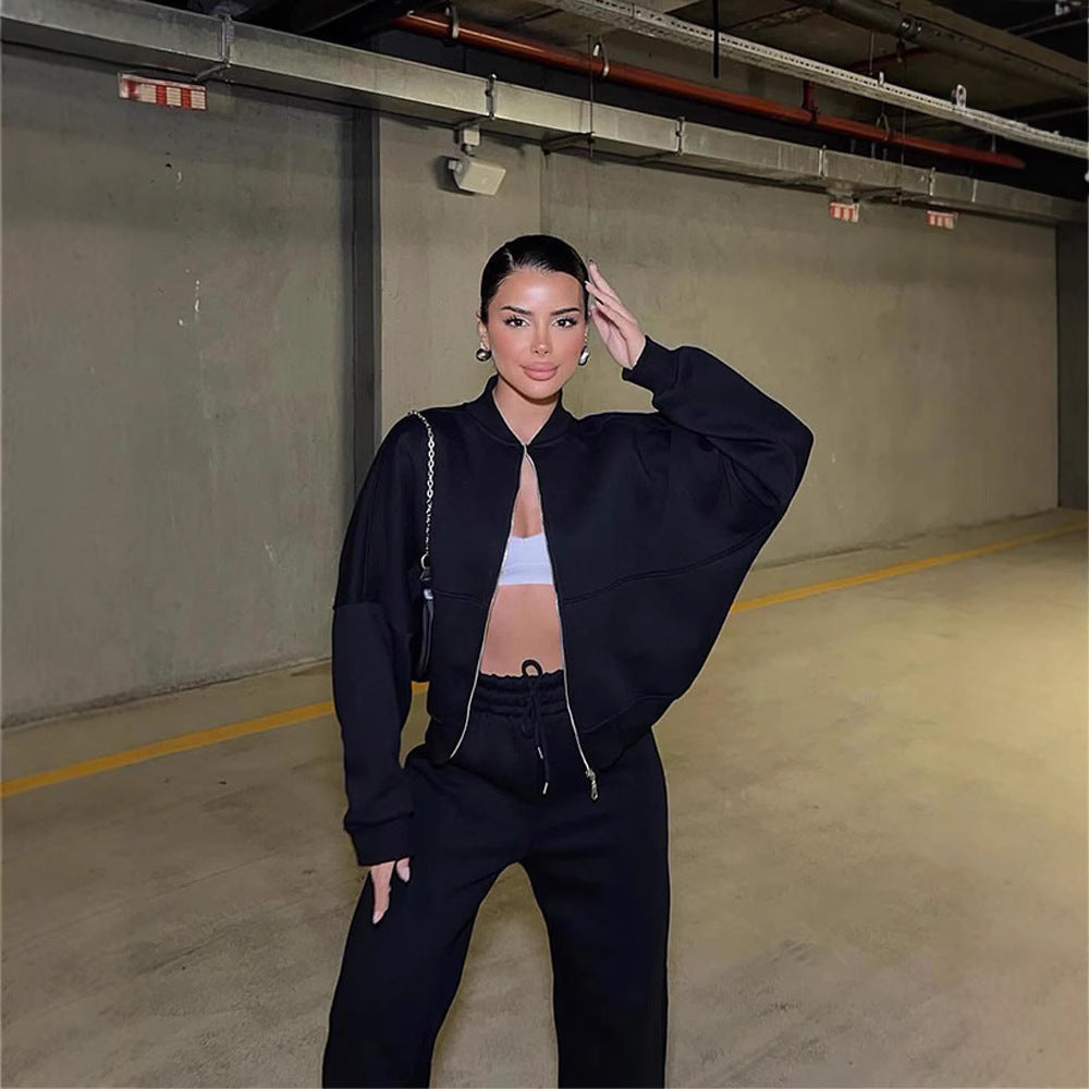 Levoire | Trendik Street Style Veste Pantalon Long Set