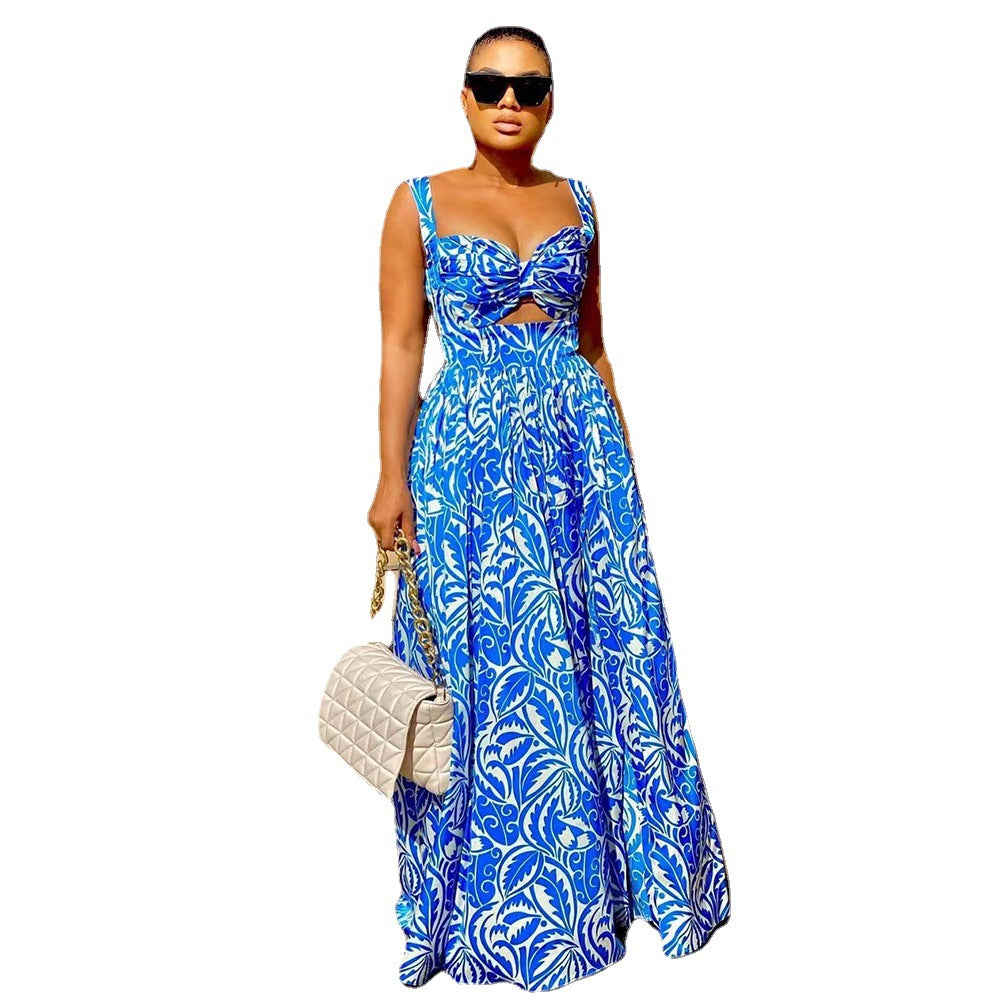 Levoire | Location de vêtements Sling Fente Long Jupe Robe