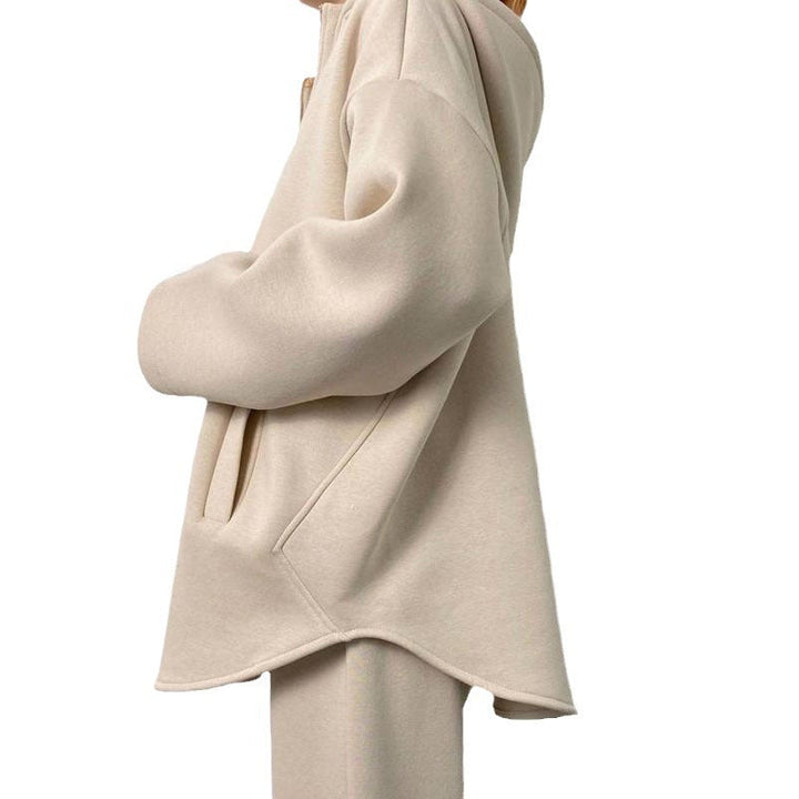 Levoire | Sweat à capuche relaxant central - ensemble deux pièces