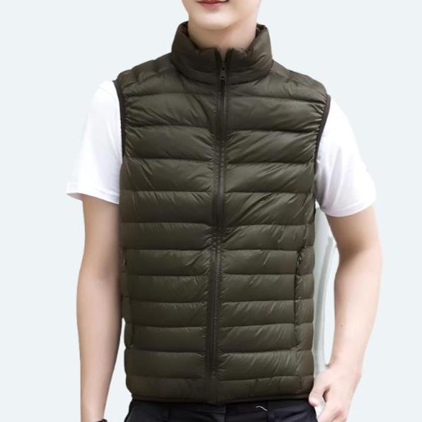 Levoire | Gilet Sportif Rembourré Pour Hommes Grun