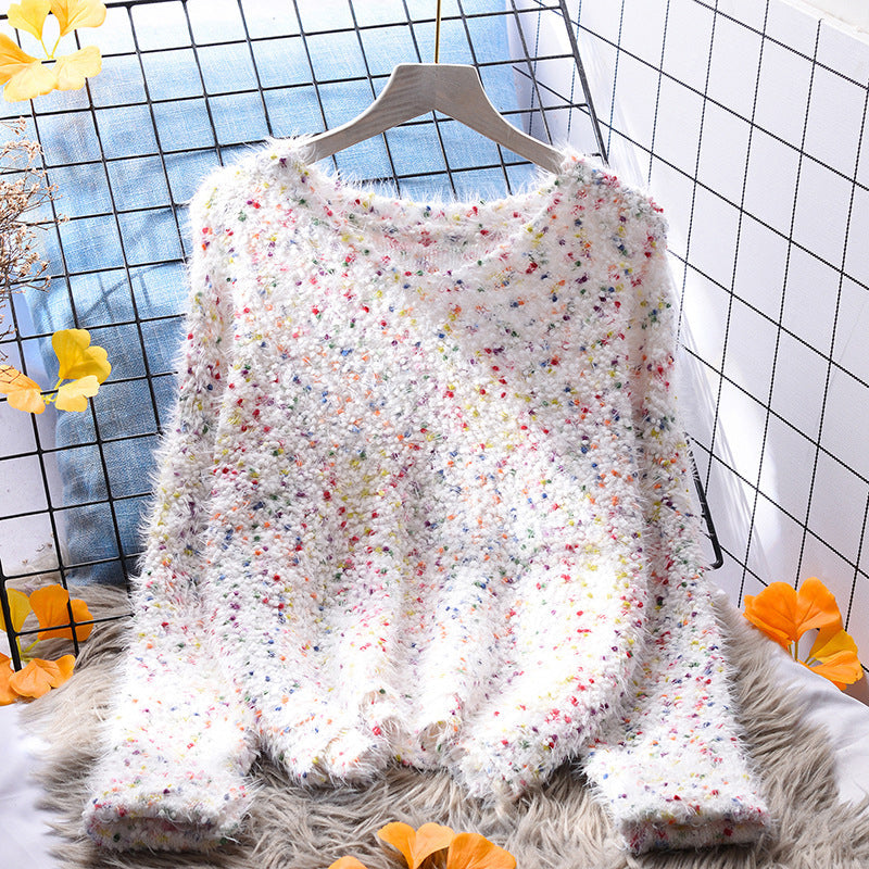 Levoire | À Pois Coloré Blanc Taille Unique