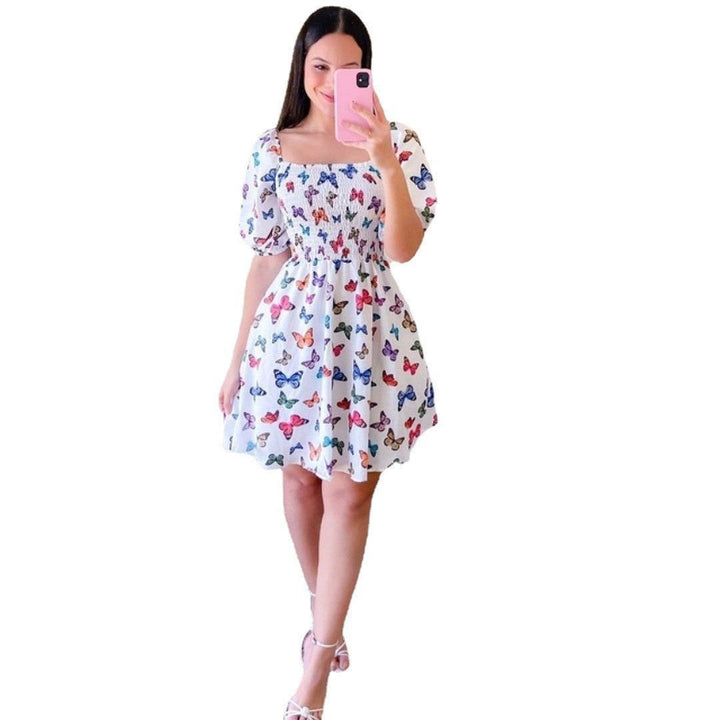 Levoire | Élégant Robe Jupe Grande À Une Épaule