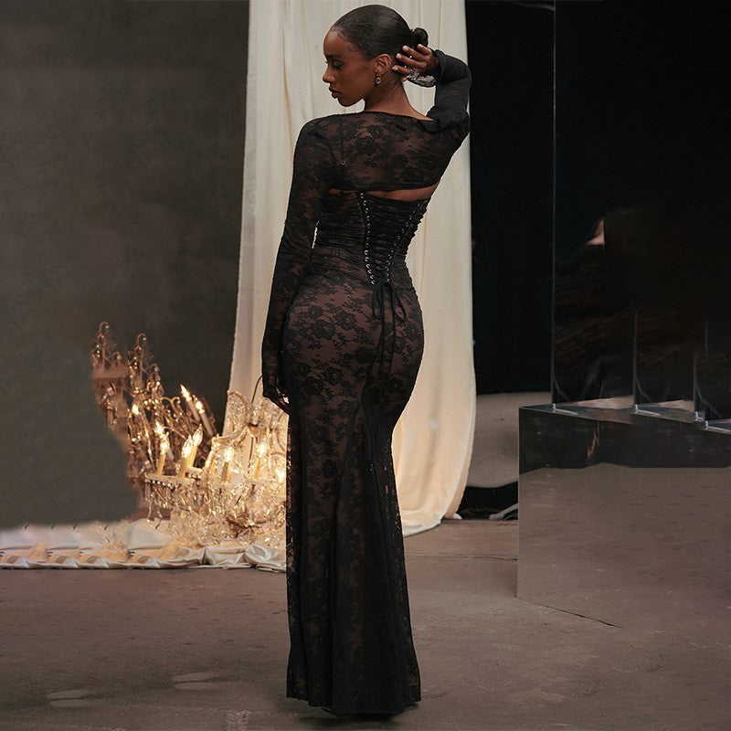 Levoire | Robe Longue Sans Manches Élégante