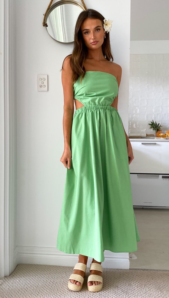 Robe maxi femme avec haut ajusté et taille élastique Levoire
