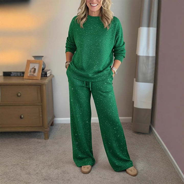 Ensemble de sweat-shirt décontracté et de pantalon de jogging pour femmes Levoire