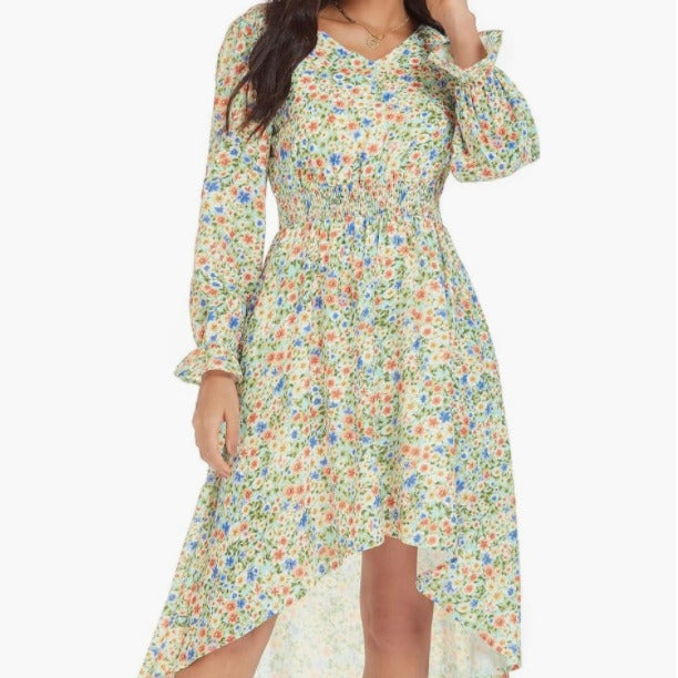 Robe à motifs floraux pour femmes Levoire
