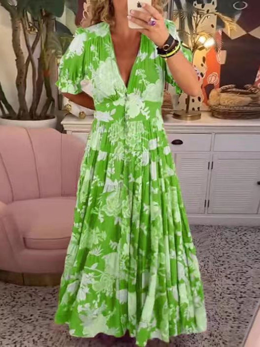 Levoire | Robe de plage Rentou Rantapuku Vert