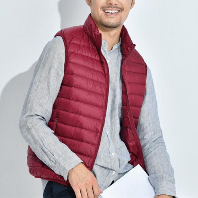 Levoire | Gilet Sportif Rembourré Pour Hommes Rot