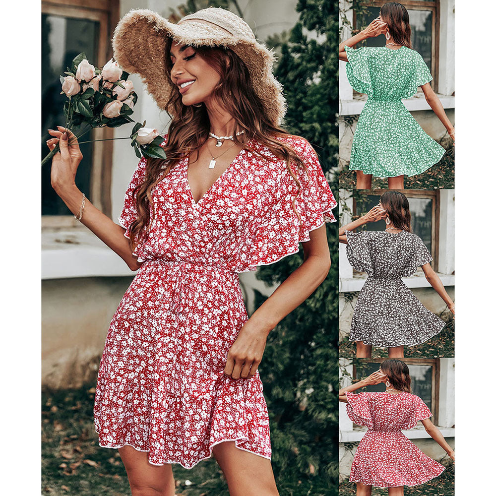 Robe à motifs floraux pour femmes Levoire