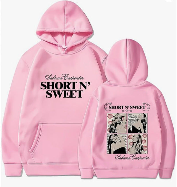 Sweat à capuche pour femmes avec design de bande dessinée créatif et coupe décontractée Levoire