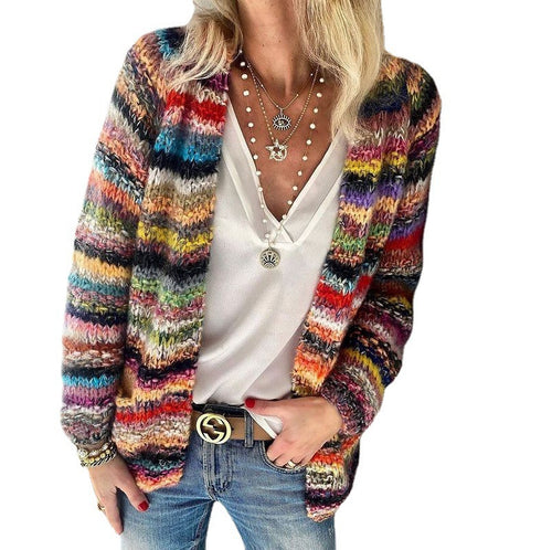 Veste bouclé colorée pour femmes Levoire