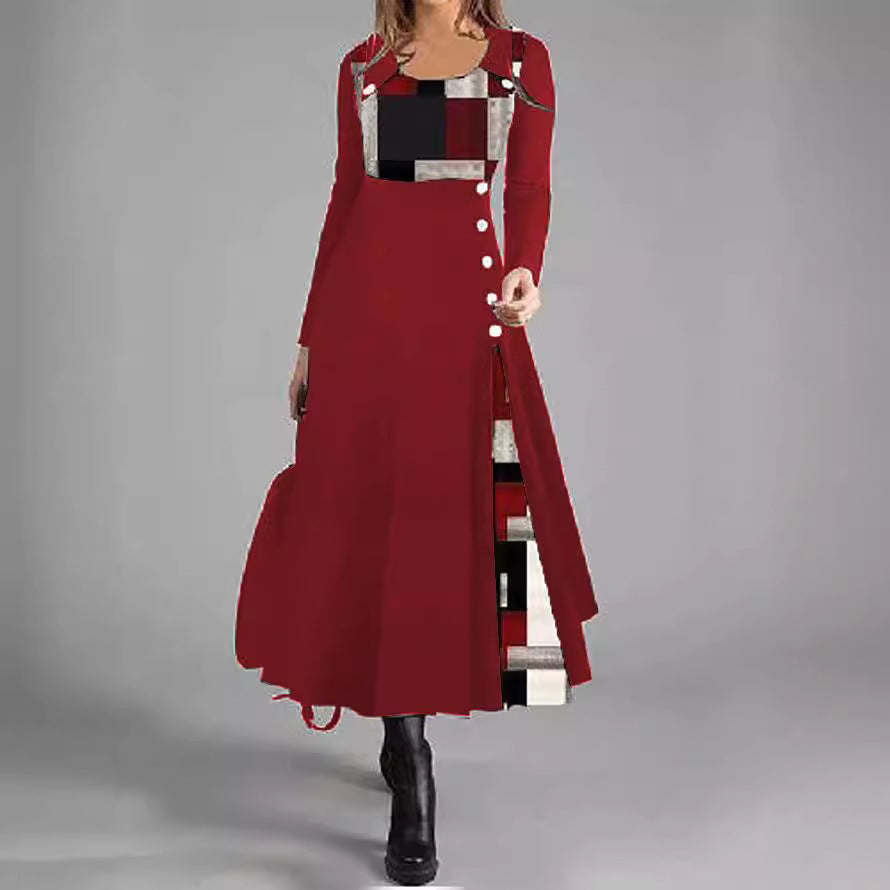 Levoire | Tendance, meilleur vendeur, robe à manches longues avec élément de couleur