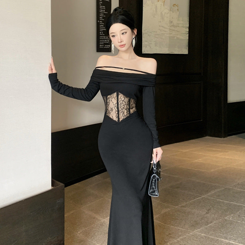 Levoire | Meritähti-Robe À Manches Longues Réductrice De Taille Slim Fit Robe