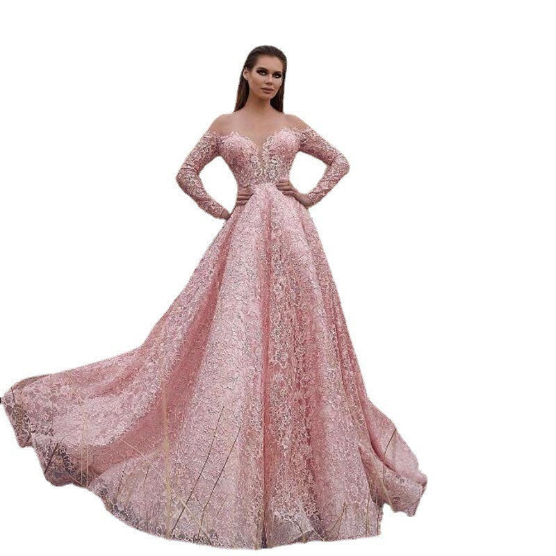 Levoire | Glamouröös Grande Jupe Facile Robe Longue