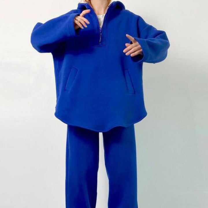 Levoire | Sweat à capuche relaxant central - ensemble deux pièces