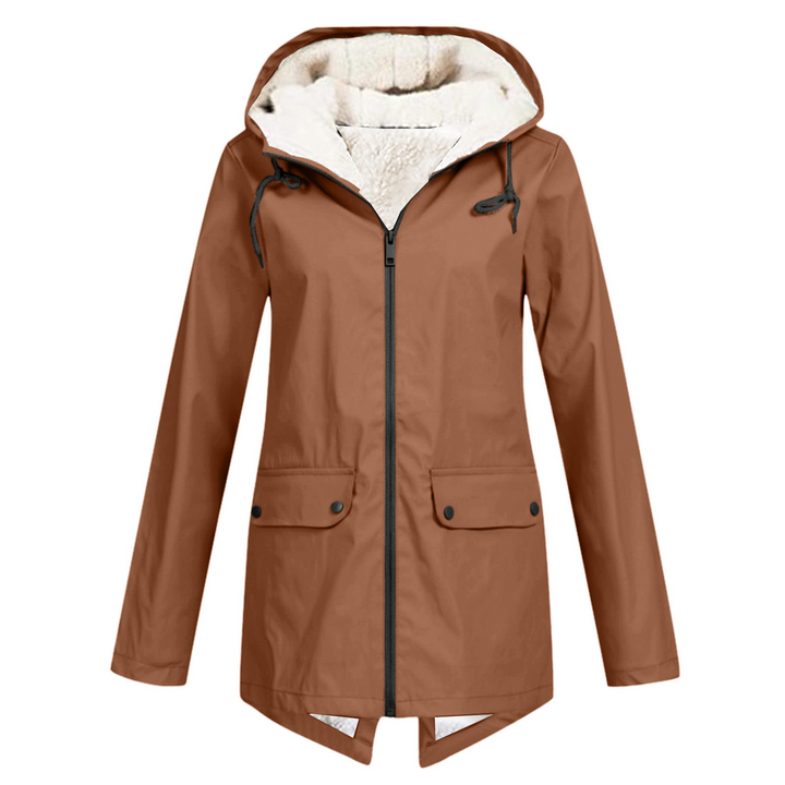Levoire | Veste De Pluie Élégante Braun