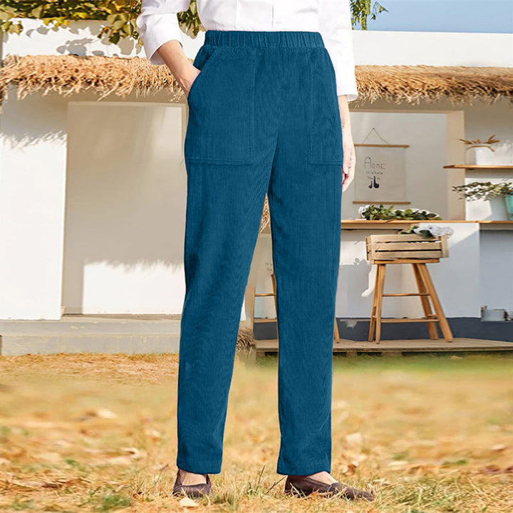 Levoire | Décontracté De Couleur Uni Paon Bleu