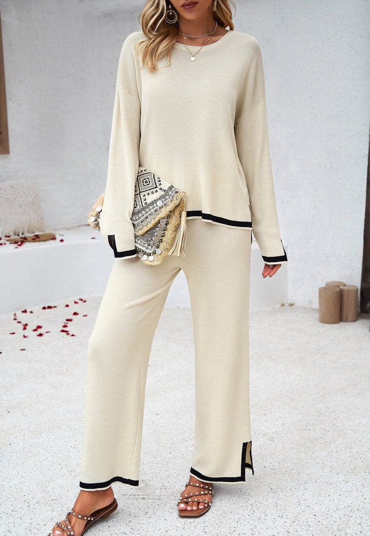 Levoire | Combinaison Pantalons Longs À Manches Longues Et Petite Fente