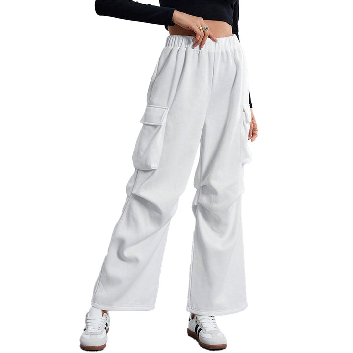 Pantalons cargo pour femmes avec une coupe ample et des poches pratiques Levoire