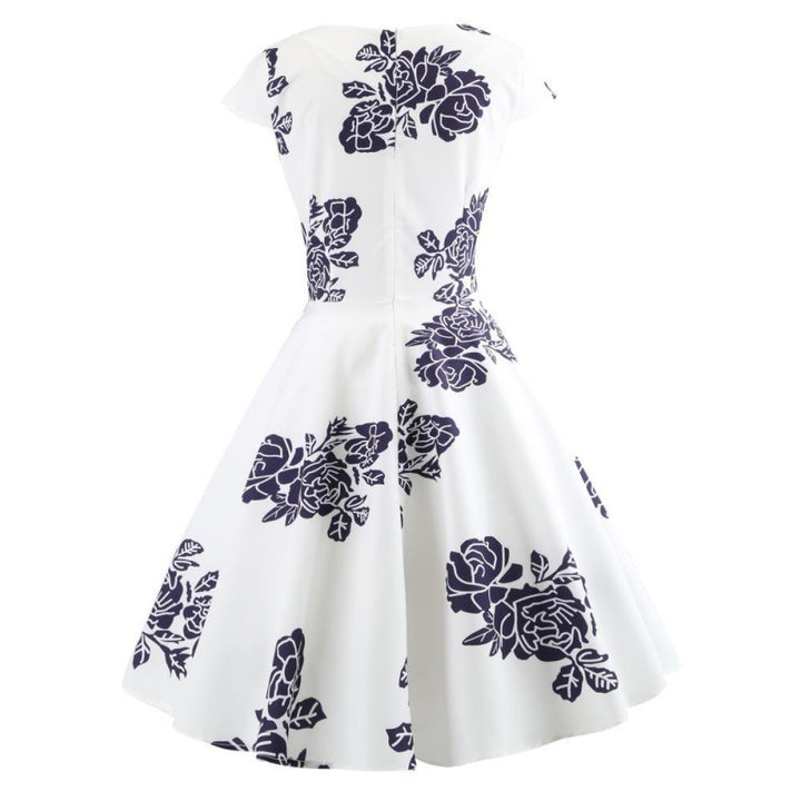 Robe portefeuille femme avec imprimé floral et jupe évasée Levoire