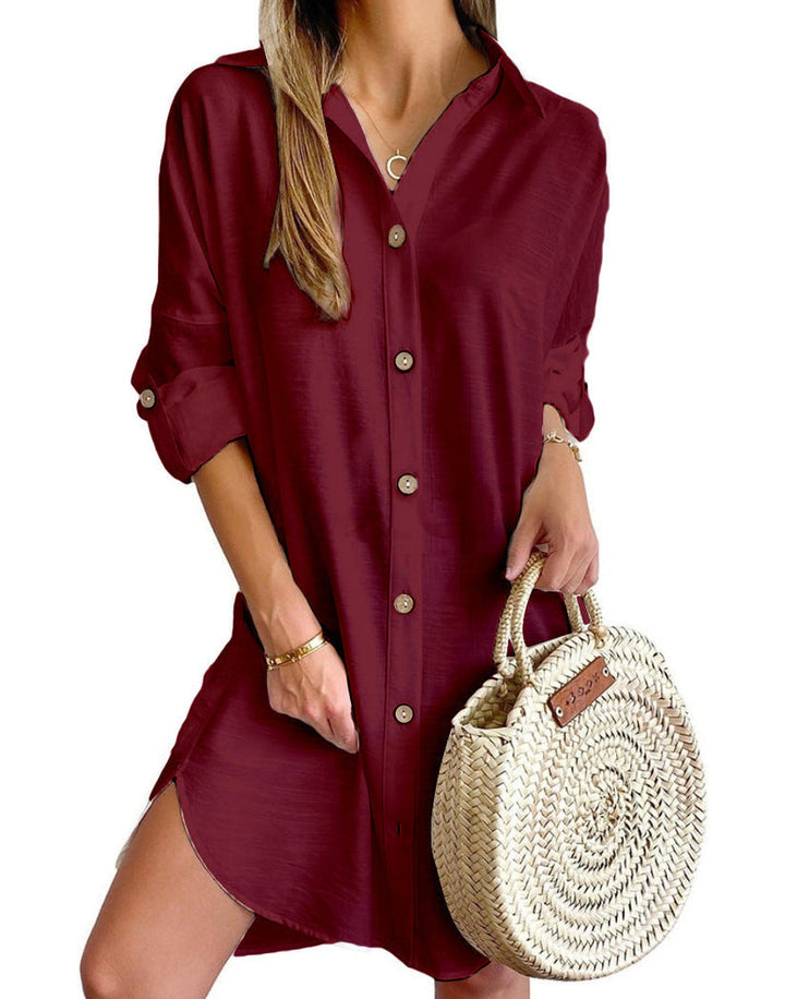 Levoire | Chemise Robe À Col
