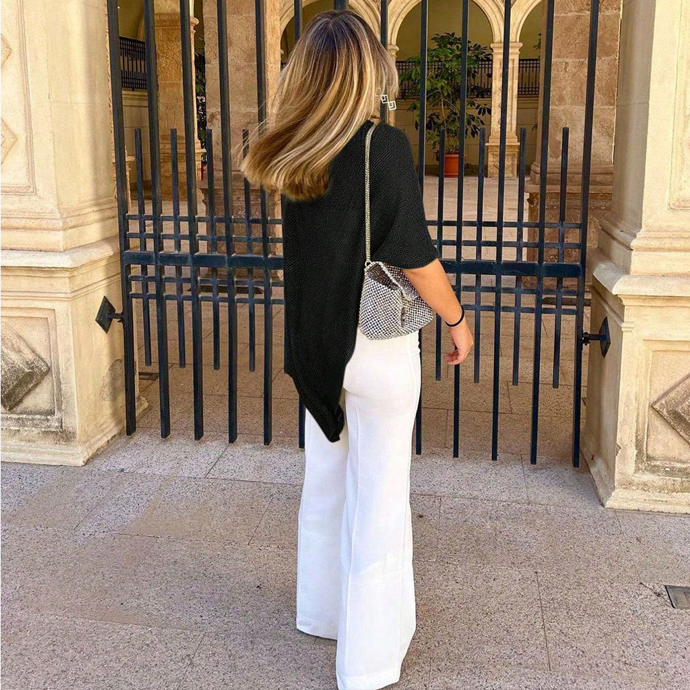 Blouse poncho élégante et stylée pour femmes Levoire