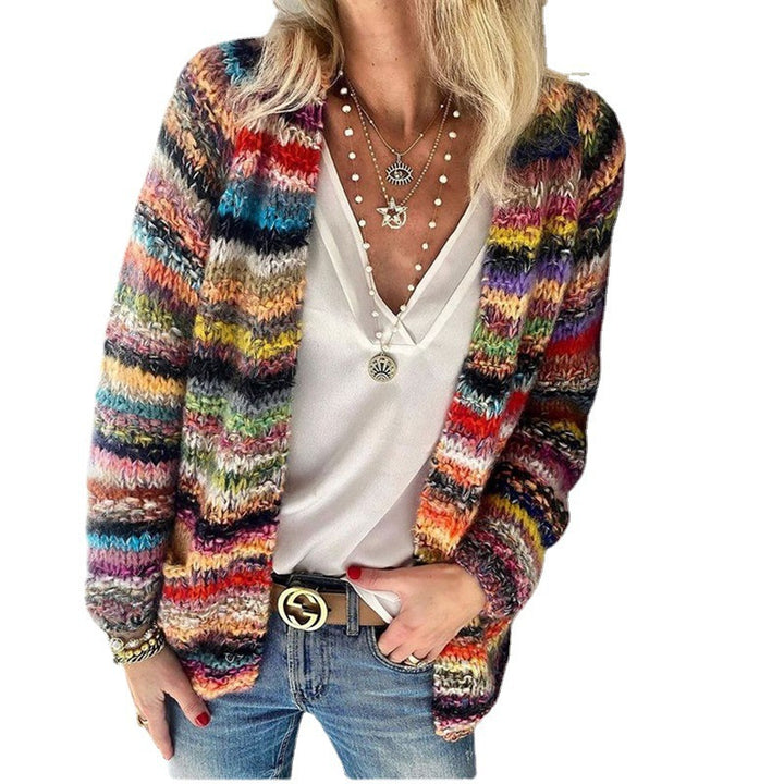 Veste bouclé colorée pour femmes Levoire