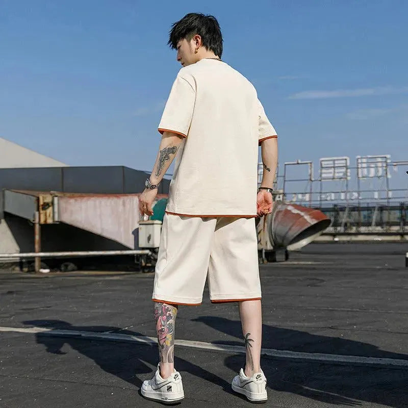 Levoire | Ensemble de deux pièces shorts et short à manches courtes pour l'été