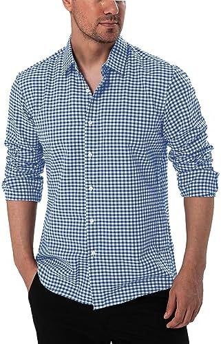 Levoire | Chemise Carreaux Manches Longues Homme