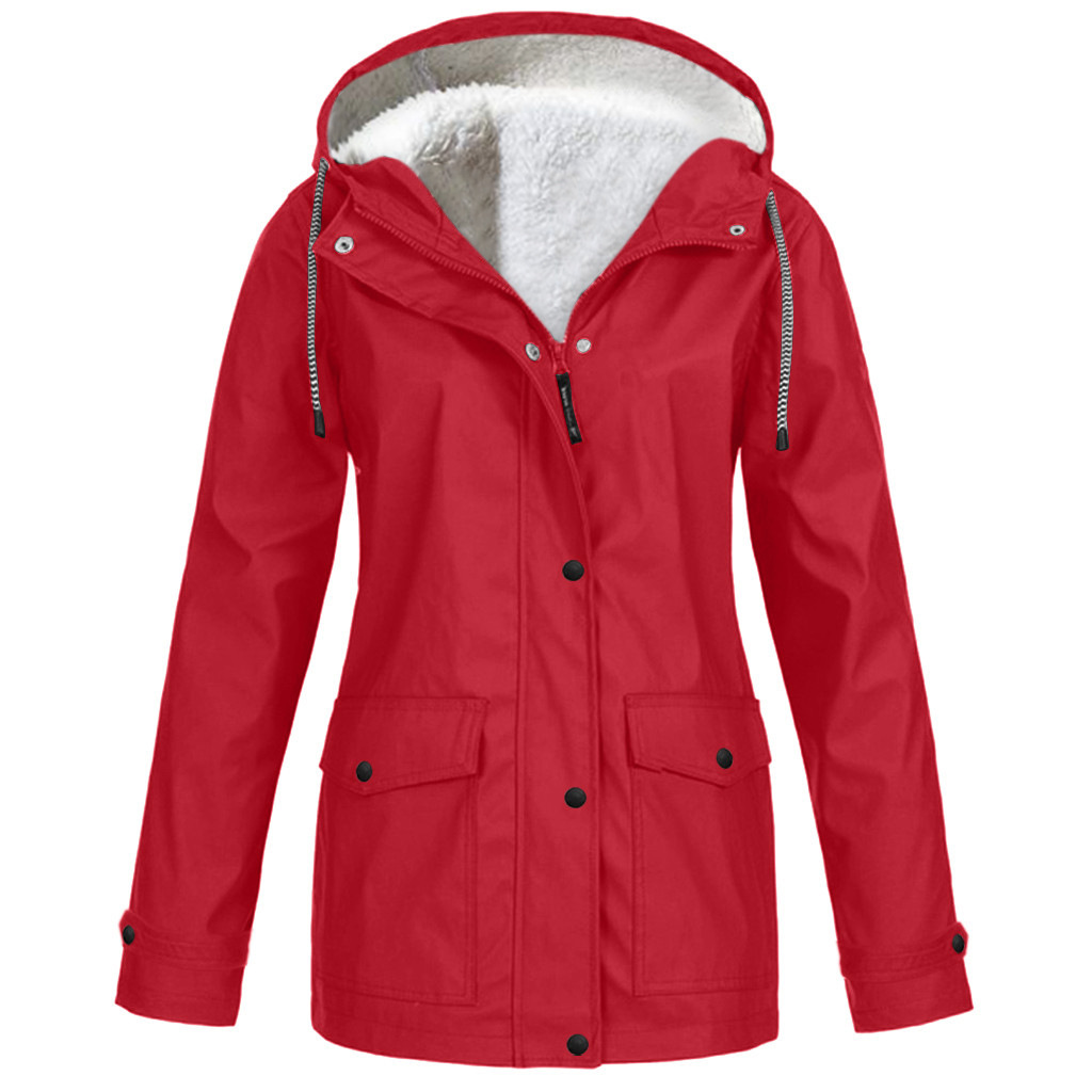 Levoire | Veste en Fleece Élégante Rouge (Seulement 4 pièces restantes)