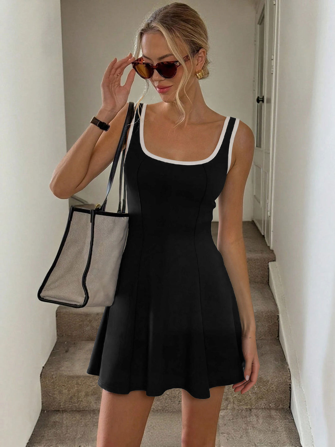 Robe d'été sportive pour femmes avec une silhouette flatteuse et une coupe confortable Levoire