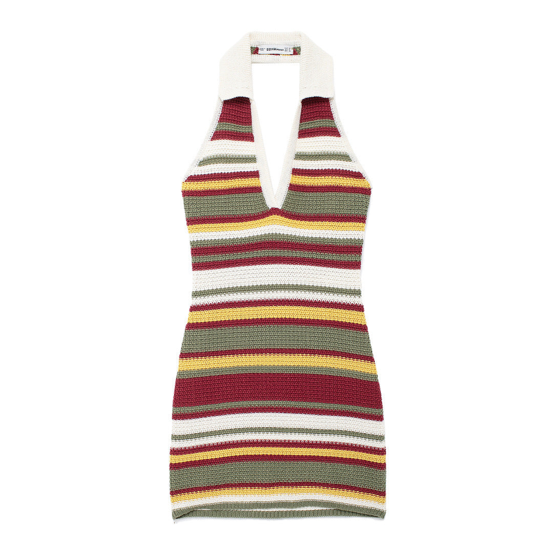 Levoire | Robe mini à décolleté halter chic