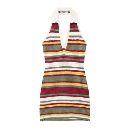 Levoire | Robe mini à décolleté halter chic