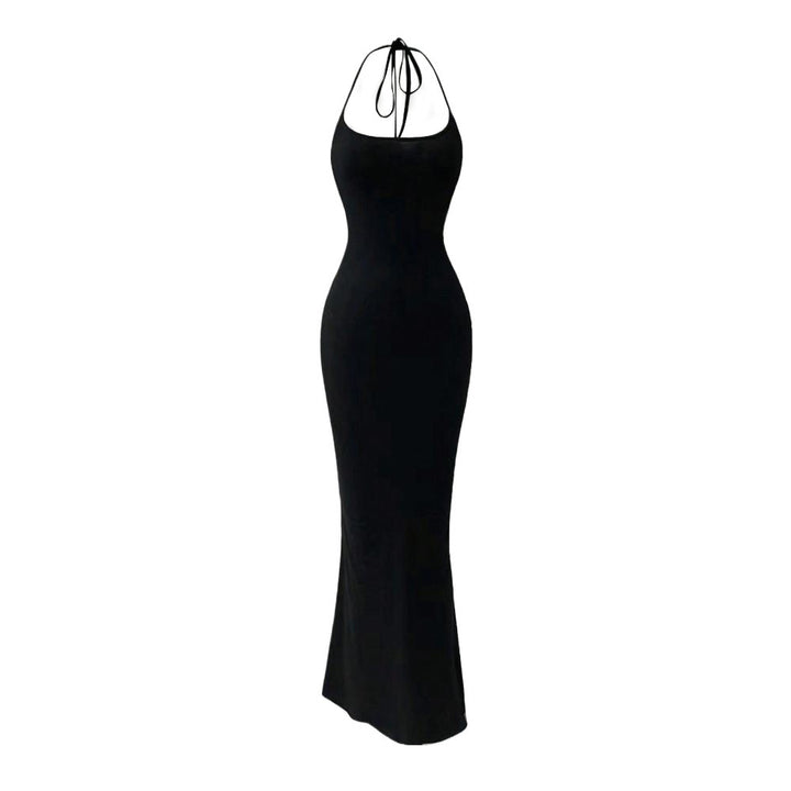 Robe maxi moulante pour femmes avec design de maintien et coupe slim Levoire